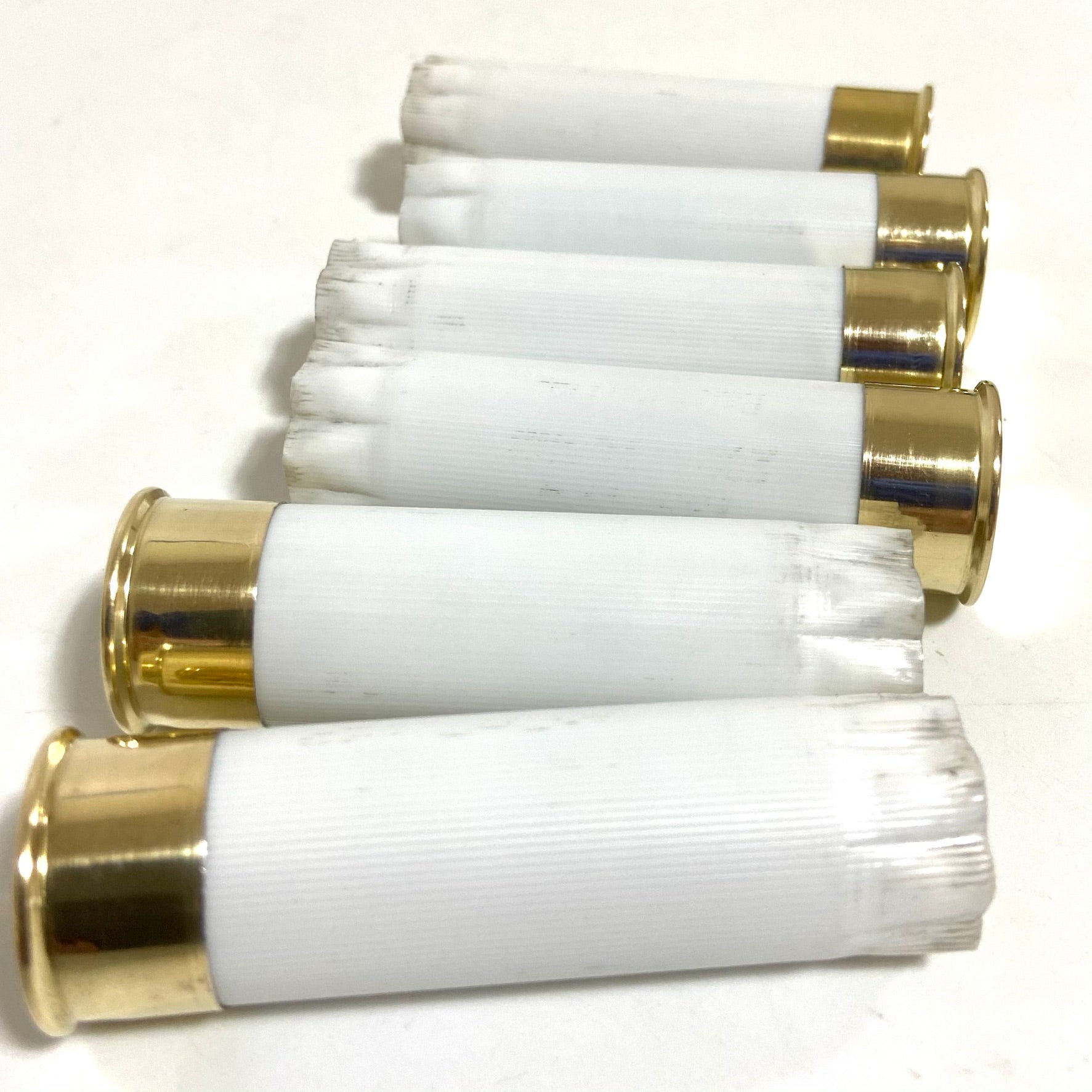 White Shotgun Shells For Wedding Boutonnieres