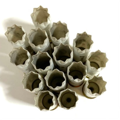 Star Crimped White Shotgun Shells Empty Hulls 