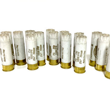 Solid White Shotgun Shells 12GA 12 GAuge Hulls