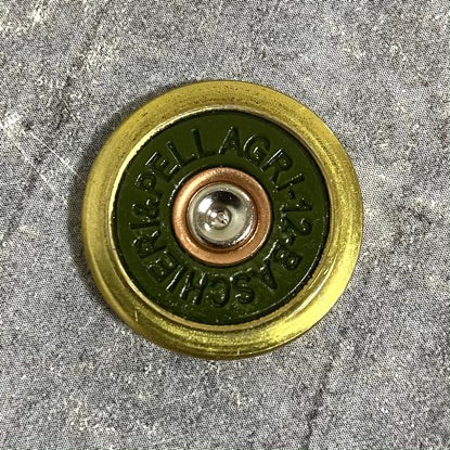 Dark Green And Gold Bullet Slices