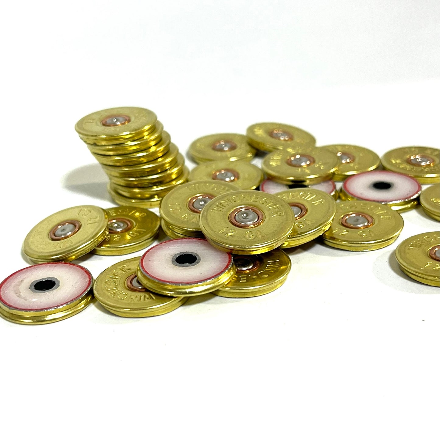Winchester Thin Cut Bullet Slices For Necklaces Cufflinks Bracelets