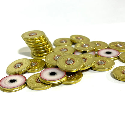 Winchester Thin Cut Bullet Slices For Necklaces Cufflinks Bracelets