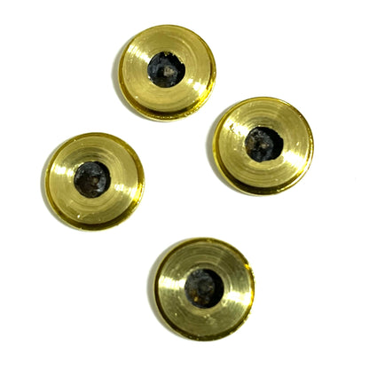 Winchester Brand 308 Brass Bullet Slices With Gold Primer | Qty 15