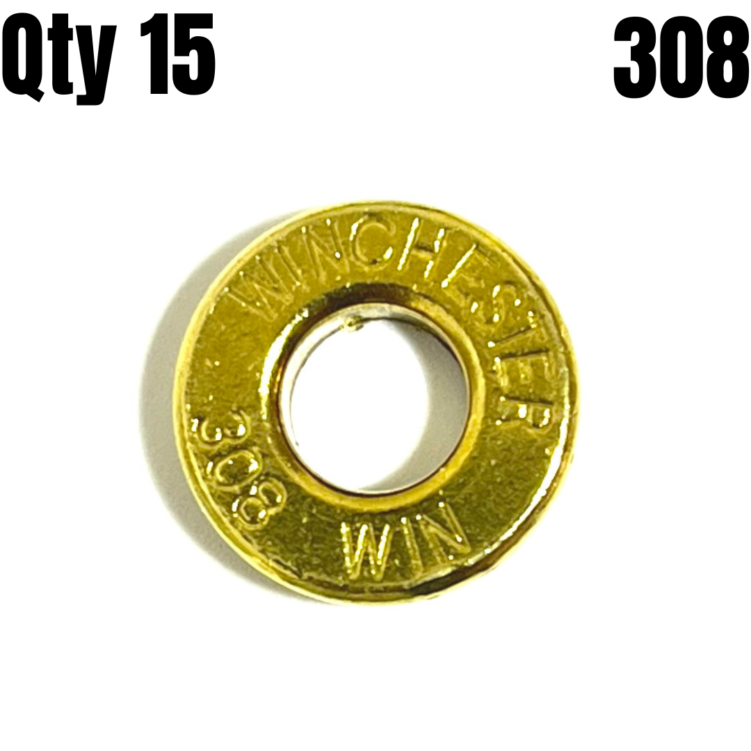 Winchester Brand 308 Deprimed Bullet Slices