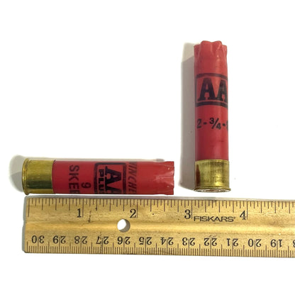 2 3/4" Empty Red Shotgun Shells 28 Gauge"