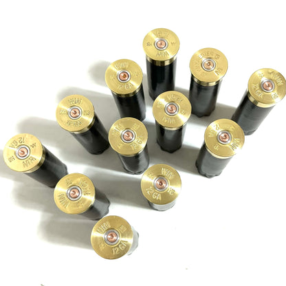 Grey Shotgun Shells — Winchester, Unmarked (Qty 12)