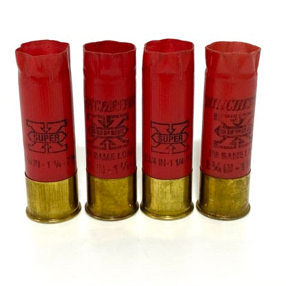 Used Hulls Red High Brass 12 Gauge