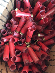 Red Shotgun Shells Winchester Hulls Empty 12 Gauge