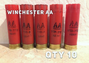 Used Shotgun Shells Winchester AA Empty 12 Gauge Hulls