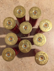 Red Shotgun Shells AA Winchester Headstamps